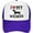 Purple, variant on I Love My Weiner Mesh Hat I Love My Weiner Dog Mesh Hat Baseball Cap for Men Women Funny Trucker Hat Black