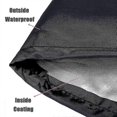 thumbnail image 4 of Housse de Foyer Extérieur Ronde, Imperméable, Anti-Poussière et anti-UV (130*71cm), 4 of 5