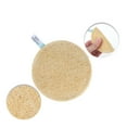 thumbnail image 3 of Unique Bargains 1 Pc Women Kitchen Sponge for Home Loofah Yellow Round, 3 of 5
