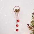thumbnail image 2 of Festive Christmas Door Hanging Decoration with Red Bells and Pine Accents for Holiday Home Decor, 2 of 3