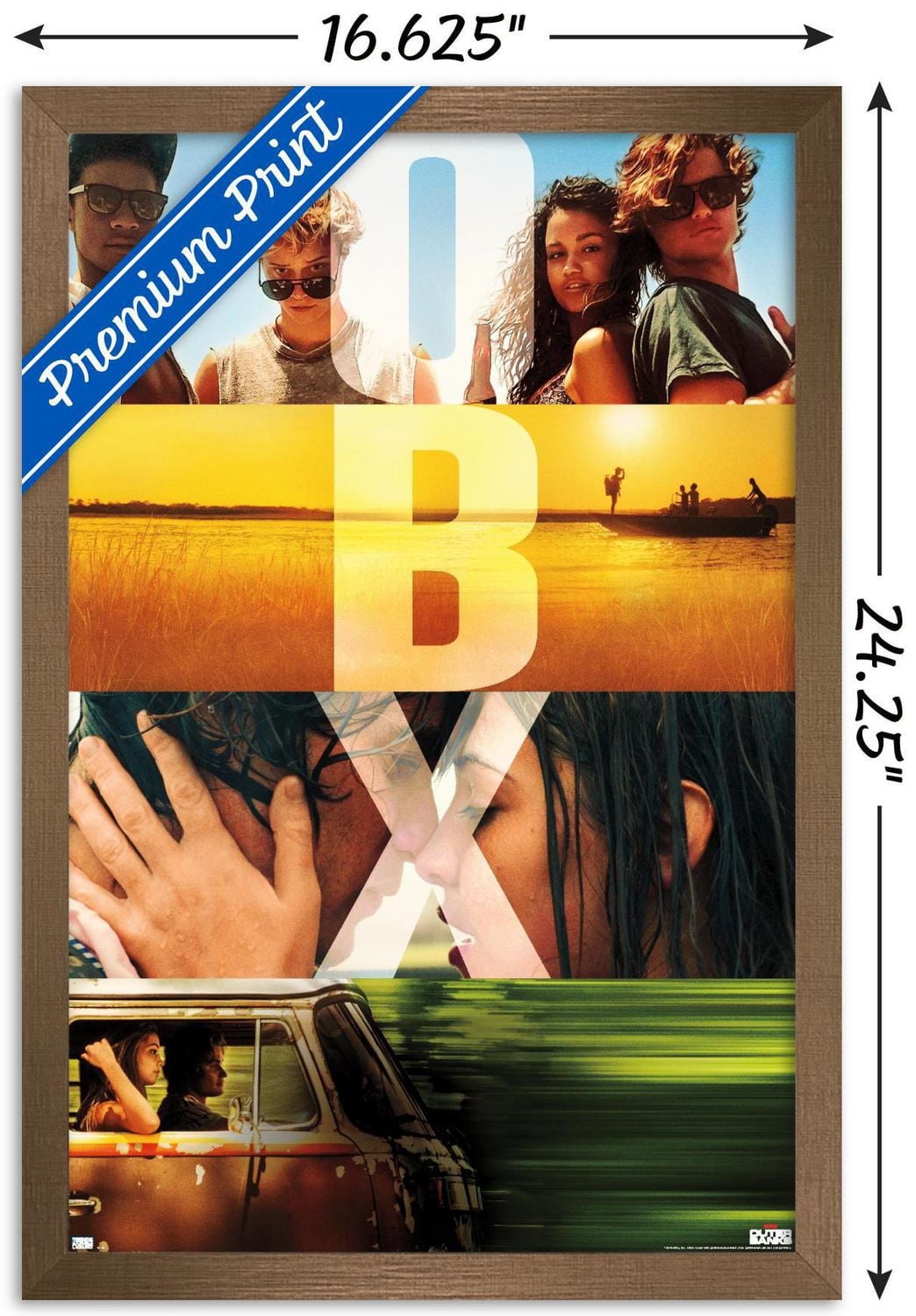 Netflix Outer Banks - OBX Wall Poster, 22.375" x 34"