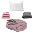 thumbnail image 1 of Edredón Individual DICASA Homy Lila Sábanas Royal Protector Lux Almohada Royal, 1 of 8