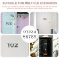 thumbnail image 6 of Tineasur 10Pcs Number Signs Modern Doorplate Figures for Hotel and Home, 6 of 8