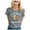 Light Gray, variant on TSADFHJI Chiffon Tops for Women Elegant Women's Oktoberfest Graphic Tee Trendy Casual Short Sleeve Top L