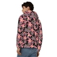 thumbnail image 4 of Naloa Lilies Flowers Men’s Hoodies, Zip up Hoodie, Sweatshirts,Hoodies for Men Sizes S-3XL-Small, 4 of 5