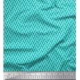 thumbnail image 1 of Soimoi Cotton Voile Fabric Anchor Hook Shirting Print Sewing Fabric Yard 42 Inch Wide, 1 of 1