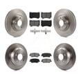thumbnail image 1 of Transit Auto Front Rear Disc Brake Rotors and Semi-Metallic Pads Kit for Car Hyundai Genesis 4.6L K8S-101423, 1 of 11