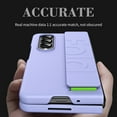 thumbnail image 3 of For Samsung Galaxy Z FOLD4 5G Phone Case，Shockproof Luxury Soft Handle Strap Stand Protection Cover，Silm PC Flip Case, 3 of 6