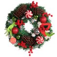 thumbnail image 1 of Corona Puerta Delantera Pino Navidad Artificial Del para Y Ventana, 1 of 9