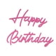 thumbnail image 1 of Letrero de madera de feliz cumpleaños, letras de feliz cumpleaños reutilizables, para arco de globos, fondo, decoración de pared, accesorio de fotos, 1 of 7