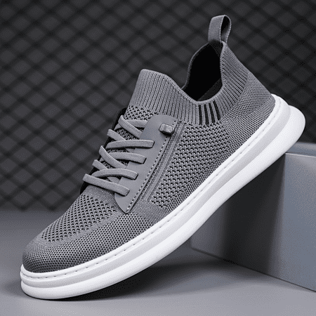 

SHENZHYIXINC Breathable Men‘s Low Top Casual Slip-On Shoes with Adjustable Buckle Non-Slip Soles - Ideal for All Seasons Outdoor Activities like Walking Hiking and Fishing