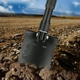 thumbnail image 3 of Pelle de Survie Pliante Militaire Multifonction pour Camping en Plein Air Randonnée (Noir), 3 of 8