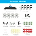 thumbnail image 6 of ZOSI 16CH 4K Home Security Camera System, 8pcs Wired 8MP Outdoor PoE IP Cameras with AI Person Vehicle Detection, 4K 16CH NVR with 4TB HDD for 24-7 Recording,, 6 of 12