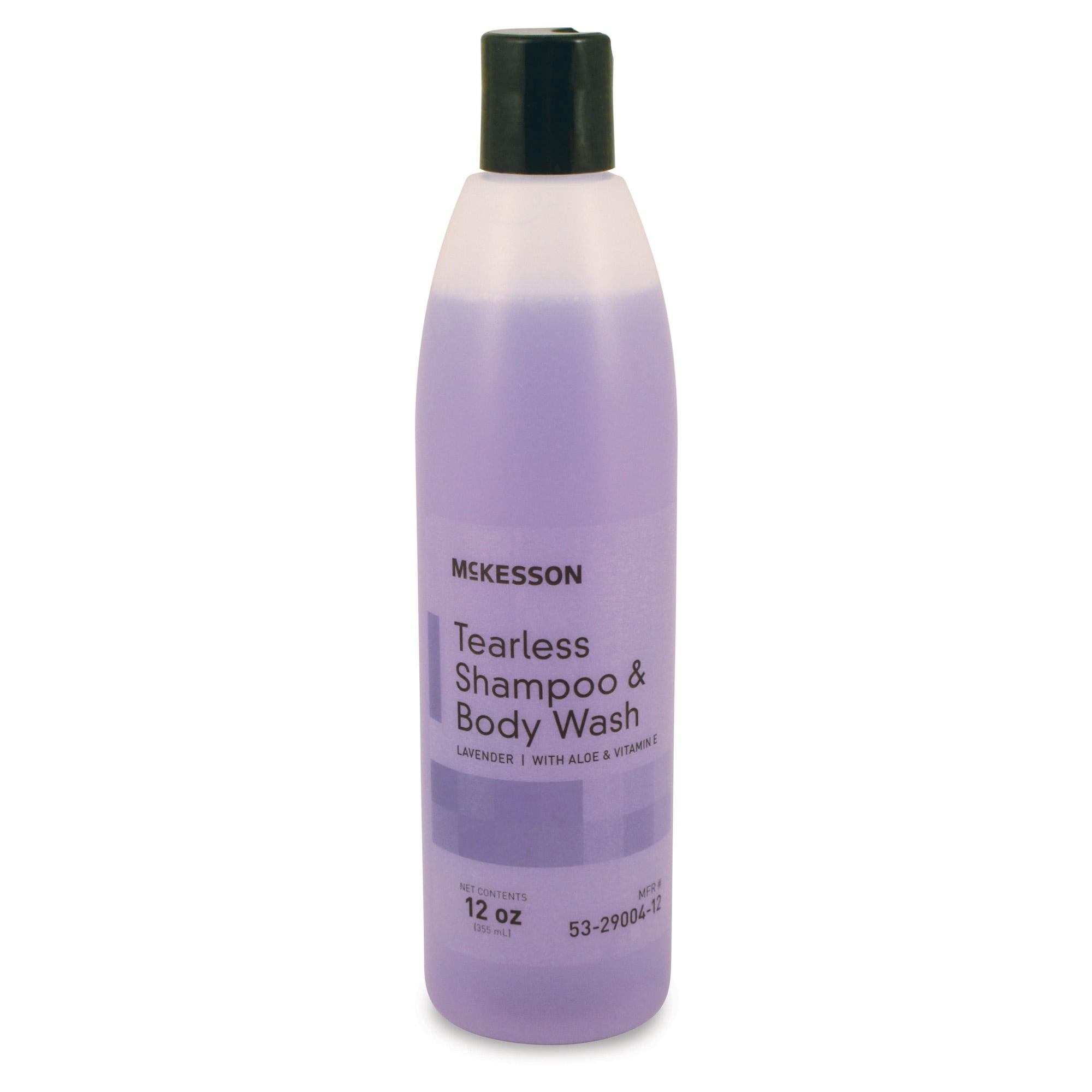 McKesson Tearless Shampoo and Body Wash with Collagen - Lavender Scent, 12 oz, 24 Ct