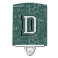 thumbnail image 1 of Carolines Treasures CJ2010-DCNL Letter D Back to School Initial Ceramic Night Light, 1 of 1
