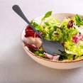 thumbnail image 4 of unbranded 1Jgo Cubiertos De Para Ensalada Acero Inoxidable Negro Con Estilizado Y Duradero, 4 of 8