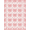 Rose Blush White, Pattern 11, variant on ODIKA 8'x10' Washable Area Rug Pink Delicate Print Ornate Traditional Border Frame Round for Dining Room, Large Office, Lounge, Non-Slip Chair-Friendly Mat