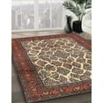 thumbnail image 2 of Ahgly Company Indoor Rectangle Traditional Camel Brown Persian Area Rugs, 5' x 8', 2 of 6