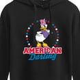 thumbnail image 3 of Disney - American Darling Daisy - Juniors Cropped Pullover Hoodie, 3 of 5