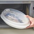 thumbnail image 4 of Plaque de Cuisson à la Vapeur pour Poisson, Récipient de Cuisson à la Vapeur Design avec Trou Multifonctionnel pour la Maison, 4 of 8