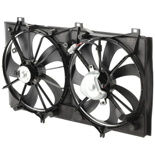 Radiator Cooling Fan Assembly For 2007-2009 Toyota Camry Dual Fan 2.4L Engine