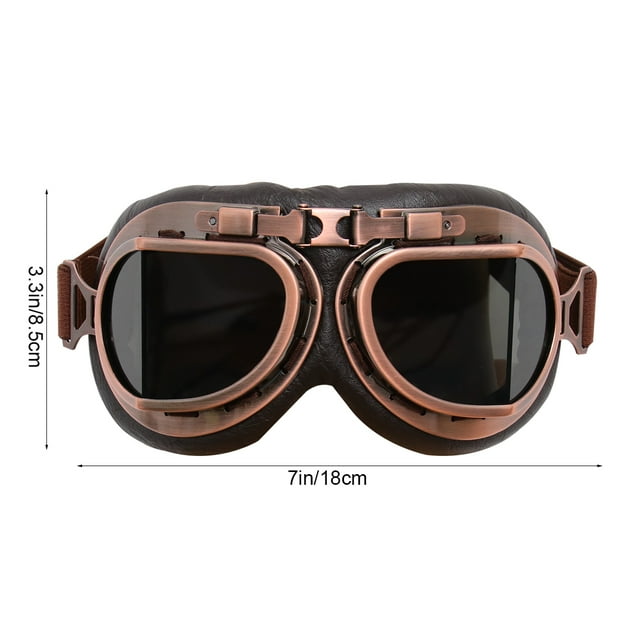 CRAFTHROU atv riding glasses Grey Anti-Scratch Riding Eyewear 1Set