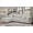 Beige, variant on Howcool 120" Modular Sectional Sofa U Shaped Cloud Couch with Double‑Chaise, 4 Seat Corduroy Sofa with Washable Removable Covers for Living Room,Gray