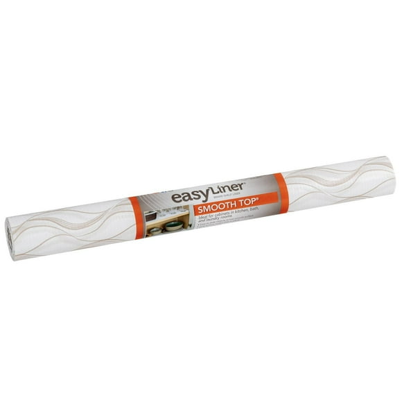 Smooth Top EasyLiner Brand Shelf Liner, Taupe Svelte, 20 in. x 6 ft.
