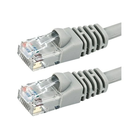 UPC: 0844660002888 | Monoprice – Patch cable – RJ-45 (M) to RJ-45 (M) – 7 ft – UTP – CAT 5e – molded snagless stranded crossover – gray