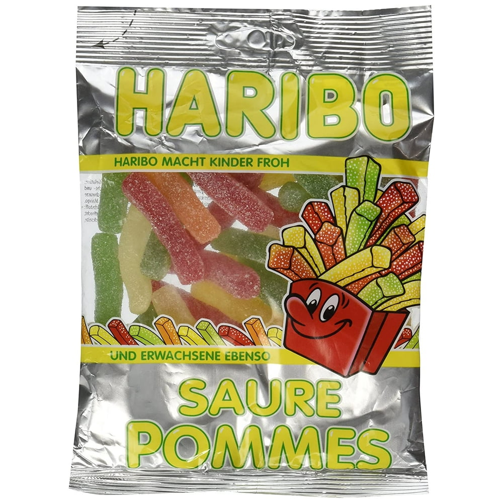 Haribo Saure Pommes Gummi Candy 200 g - Walmart.com ...