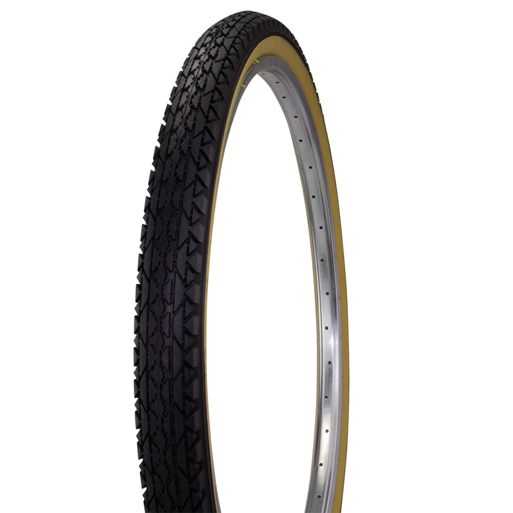 2 Tires Duro 26/" x 2.125/" Blue//Blue Side Wall HF-120A Heavy Duty Bicycle Tire