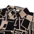 thumbnail image 5 of Playeras Hombre Deportivas Camisa Informal Con Estampado Floral Para Hombre, Camisa De Manga Corta Con Cuello Vuelto, 5 of 5