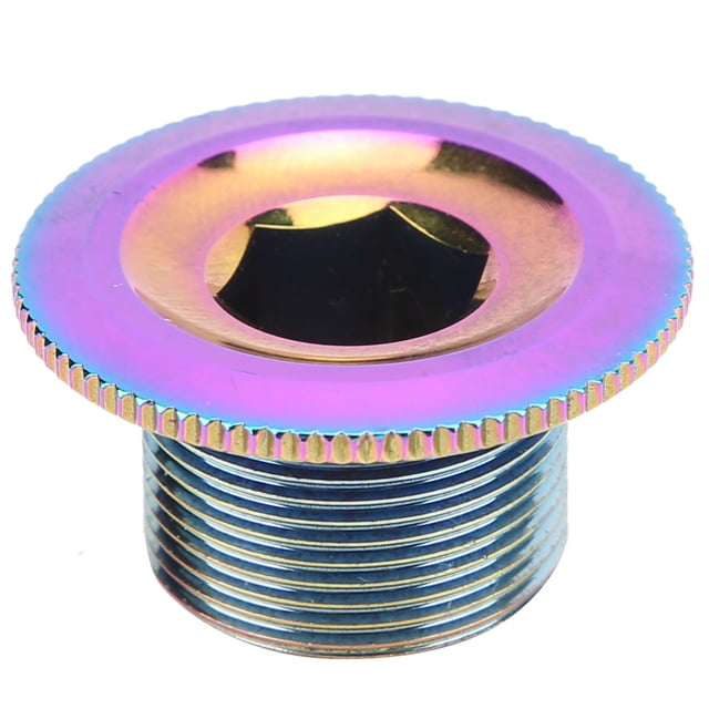 Tapa de tornillo de brazo de manivela de ciclismo de primera calidad para un rendimiento mejorado Tapa de manivela de bicicleta de aleación de aluminio