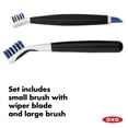 thumbnail image 4 of OXO Good Grips Deep Clean Brush Set, Blue, 4 of 6
