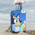 thumbnail image 7 of Saiise Bluey Luggage Suitcase Covers Elastic Washable Luggage Protector Travel Suitcase Protective Cover For Unisex Fits 18-32 Inch Luggage(No luggage included), 7 of 7
