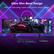 Z-EDGE 27 Inch 240Hz Gaming Monitor, QHD 1440P IPS Display, 1ms MPRT, AMD FreeSync, HDR Support, VESA Mount Compatible
