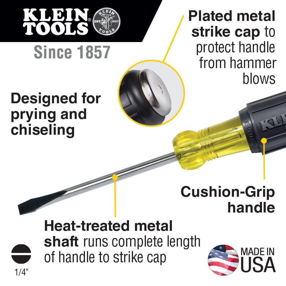 Klein Tools 32008 2-Piece Demolition and Phillips Screwdriver Set