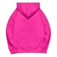 thumbnail image 4 of NMMUED Baggy Hoodie, Oversized Sweatshirt for Women, Womens Hoodies Pullover, Sweatshirt for Women, Fall Outfits for Women, Hot Pink XL, 4 of 5