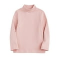 thumbnail image 4 of TFEOQRY Children Boys Girls Cotton Shirts Pants Set Fashion Cute Solid Color Soft Long Sleeve Top Pants Home Wear Suit, 4 of 5
