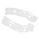 thumbnail image 3 of 2Pcs Front Bumper Support Bracket Set Car Modification Accessory Fit for Peugeot 208, 3 of 5