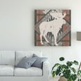 thumbnail image 3 of Trademark Fine Art 'Southwest Lodge Silhouette IV' Canvas Art by Vision Studio, 3 of 3