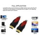 Konex (TM) Câble HDMI de 35 Pieds 1080p 4K 3D Haute Vitesse avec Ethernet Arc Dernière Version – image 2 sur 4