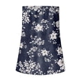thumbnail image 5 of RMGVDSD Women's Floral Tube Tops Women Print Strapless Bandeau Tank Summer Backless Tube Top Sleeveless Loose Holiday Shirts Blouses Shirts, 5 of 5