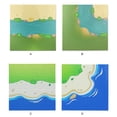 thumbnail image 4 of Building Bricks Baseplate Toddlers Flat Base Plate Block Toy Board for Adults Children Playset Decor Replacement Parts Presents Grass Type 2, 4 of 9