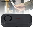 thumbnail image 3 of Alarm Door Window Sensor Alarm with Remote IP66 Water Resistant Sliding Door Alarm for Business Garage Apartment Entry Back Front Door Black, 3 of 7