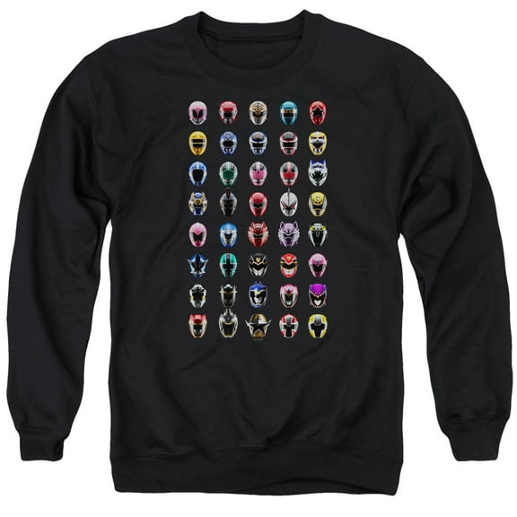 Power Rangers - Visual Timeline - Crewneck Sweatshirt - Small