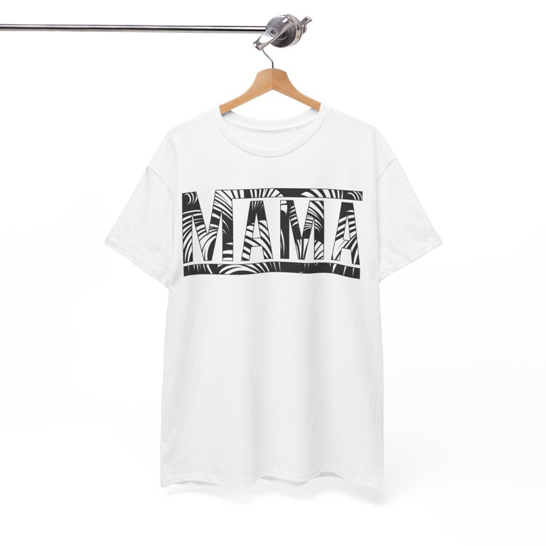 Retro Zebra Mama Shirt, Mama Shirt, Happy Mother's Day Shirt ID