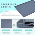thumbnail image 3 of Waterproof Silicone Under Sink Mat 31'' x 22'' Shelf Liner for Kitchen and Bathroom, Cabinet and Counter Protector, Storage and Organizers, Litter Mat, Pet Cat Puppy Essentials(Dark Grey), 3 of 6