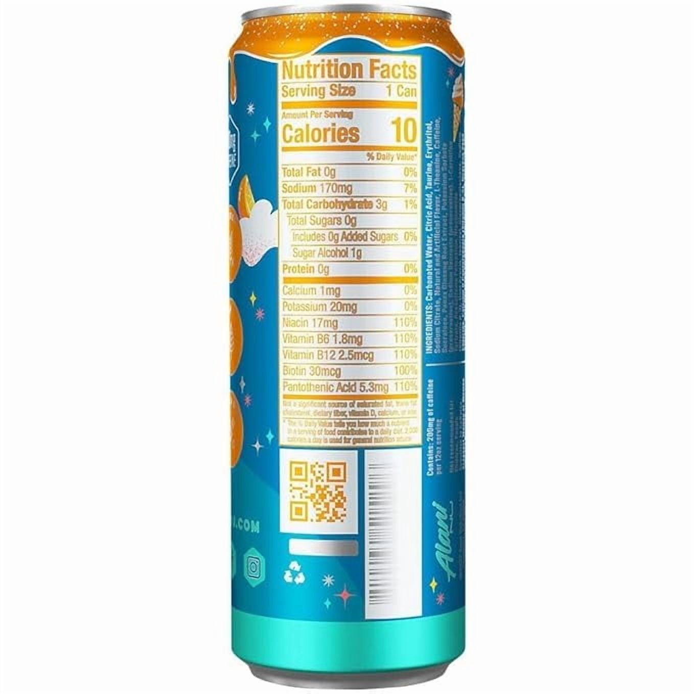 New Alani Sugar Free Energy Drinks Variety Pack, Winter Wonderland, Dream Float - Low Calorie,12 oz (6 Pack)
