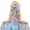 1-Light Purple256, variant on Wxolcjlv Girls Princess Hair Tulle Bow Clip Party Rhinestone Pearl Chain Fascinator, Ages 3-16